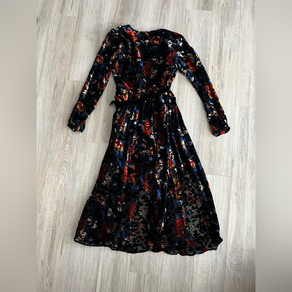 Anthropologie Hutch Women’s Deirdre Velvet Wrap Dress - Size XS - Picture 10 of 10